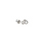 Weißgoldene Solitär-Ohrstecker mit Diamant 14 kt