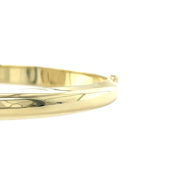 Goldener Armreif mit Diamant 14 Karat