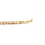 Gouden armband valkenoog 21.5 cm 14 karaat