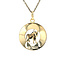 Golden bull pendant 14 karat