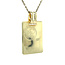 Gouden ajax hanger 14 karaat