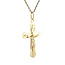 Gouden kruis hanger 14 karaat