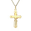 Gouden kruis hanger 14 karaat