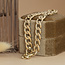 Zilgold gourmet bracelet 21 cm 14 kt/925