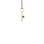 Gouden hanger met saffier 14 karaat