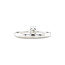 Witgouden solitair ring met diamant 0.63ct. 18 karaat
