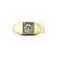 Gold ring with diamond 0.65ct. 18 karat