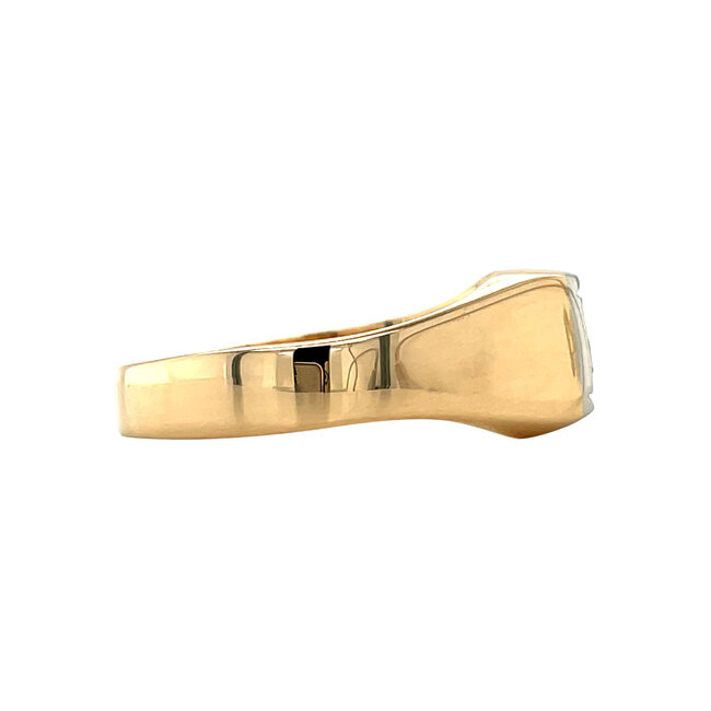 Gold ring with diamond 0.65ct. 18 karat