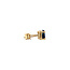 Goldene Solitär-Ohrstecker mit Saphir 14 Karat* neu