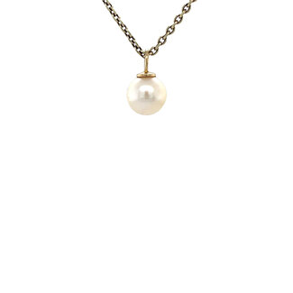 Gouden parel hanger