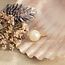 Gouden parel hanger 14 karaat