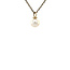 Gouden parel hanger 14 karaat