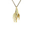 Gouden hanger met diamant 14 karaat