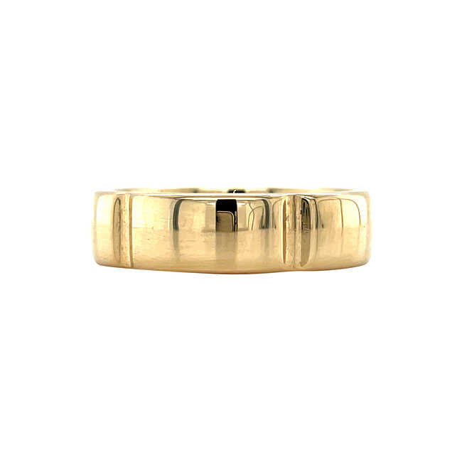 Golden fantasy ring 14 karat