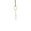 Gold crown pendant 18 karat