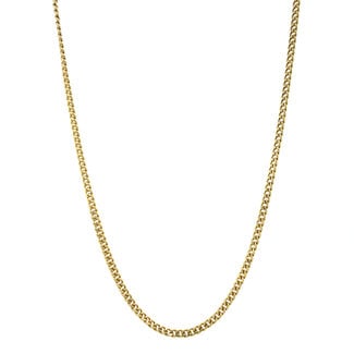 Gouden lengtecollier gourmet
