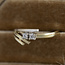 Gouden ring met zirkonia 14 karaat