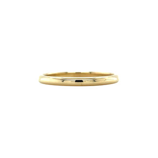 Gold stacking ring