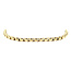 Geelgouden armband fantasie 19 cm 14 karaat