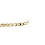Geelgouden armband fantasie 19 cm 14 karaat