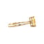 Goldener Ring mit Citrin und Diamant 14 Karat* neu