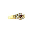 Goldener Ring mit Zirkonia 14 Karat