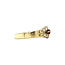 Goldener Ring mit Zirkonia 14 Karat