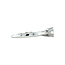 Witgouden solitair ring met diamant 18 karaat