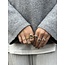 Witgouden solitair ring met diamant 18 karaat