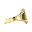 Gold signet ring with zirconia 14 karat