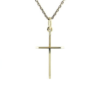 Gouden kruis hanger