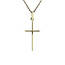 Gouden kruis hanger 14 karaat