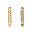 Gold Rolex stud earrings 14 karat