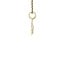 Gouden spiraal hanger 14 karaat