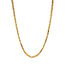 Gouden konings collier 61.5 cm 14 karaat