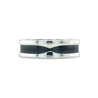 Zilveren Bvlgari ring