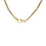 Gouden staafjes collier 45.5 cm 14 karaat