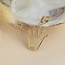 Gouden kroon hanger 18 karaat