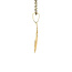 Gouden kroon hanger 18 karaat