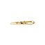 Gouden slagring met diamant 14 karaat