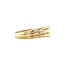Goldener Ring mit Diamant 18 Karat