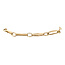 Gouden closed for ever armband 18 cm 14 karaat