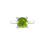 Witgouden ring van Bron Jewelry 14 karaat