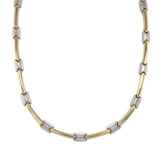 Gouden choker bicolour