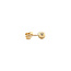 Gold ball stud earrings 14 karat