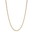 Gouden lengtecollier gourmet 49 cm 14 karaat