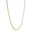 Gouden lengtecollier gourmet 49 cm 14 karaat