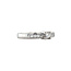 Witgouden ring met diamant 14 karaat