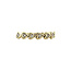 Gouden hart ring met diamant 14 karaat
