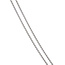 Weißgoldenes Collier mit Diamantanhänger 45 cm 14 Karat